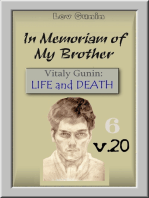 In Memoriam of my Brother. Vitaly Gunin: Life and Death. V. 20-6. [The Virtual Museum. Book 6. Household TV and Radio Devices]
