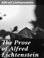 The Prose of Alfred Lichtenstein