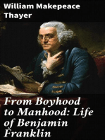 From Boyhood to Manhood: Life of Benjamin Franklin