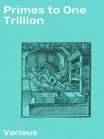 Primes to One Trillion