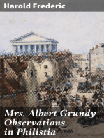 Mrs Albert Grundy—Observations in Philistia