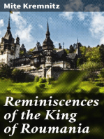 Reminiscences of the King of Roumania