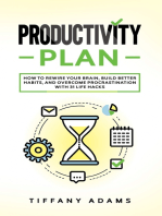 Productivity Plan