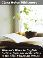 Woman's Work in English Fiction, from the Restoration to the Mid-Victorian Period