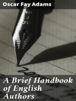 A Brief Handbook of English Authors