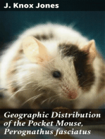 Geographic Distribution of the Pocket Mouse, Perognathus fasciatus