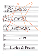 2019: Lyrics & Poems