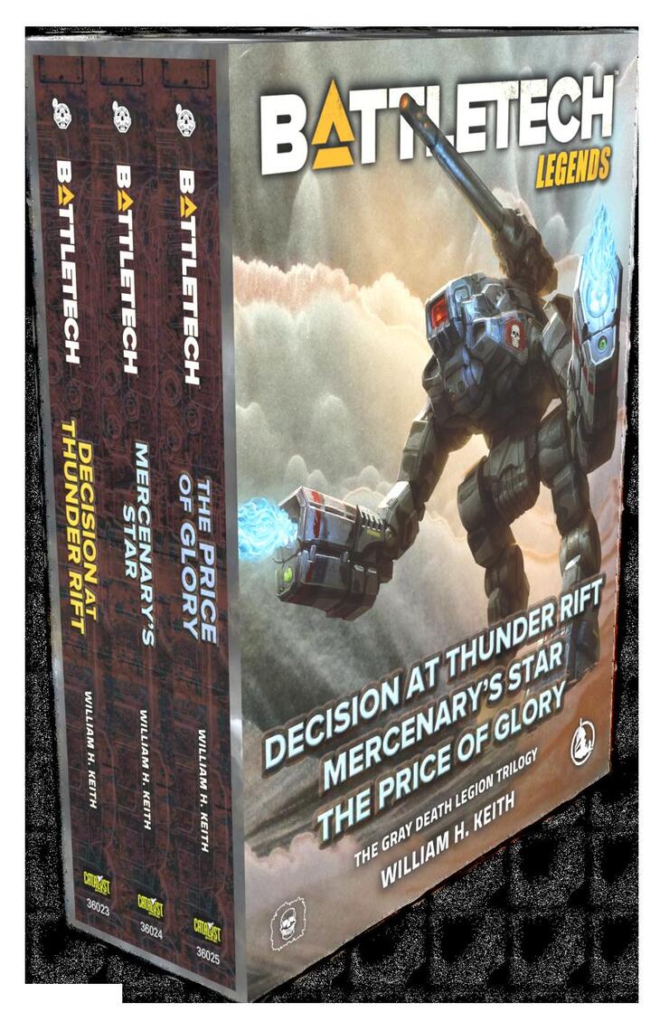 BattleTech Legends: The Gray Death Legion Trilogy by William H. Keith ...