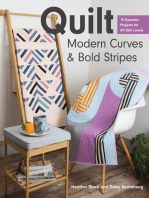 Quilt Modern Curves & Bold Stripes