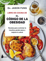El libro de cocina de "El código de la obesidad": Recetas para controlar la insulina, perder peso y mejorar tu salud
