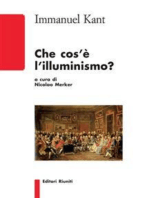 Che cos'è l'illuminismo