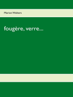 fougère, verre...