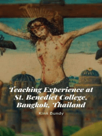 Teaching Experience at St. Benedict College, Bangkok, Thailand