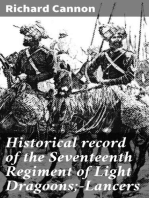 Historical record of the Seventeenth Regiment of Light Dragoons;—Lancers