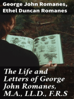 The Life and Letters of George John Romanes, M.A., LL.D., F.R.S