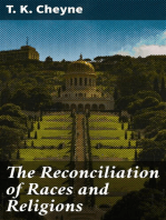 The Reconciliation of Races and Religions