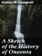 A Sketch of the History of Oneonta