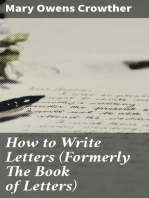 How to Write Letters (Formerly The Book of Letters)