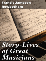 Story-Lives of Great Musicians