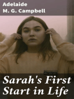 Sarah's First Start in Life