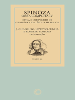 Spinoza - Obra completa IV