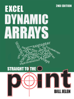 Excel Dynamic Arrays Straight to the Point 2nd Edition