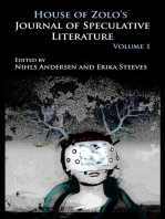 House of Zolo's Journal of Speculative Literature, Volume 1
