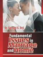 Fundamental Issues in Marriage and Home