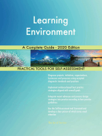 Learning Environment A Complete Guide - 2020 Edition
