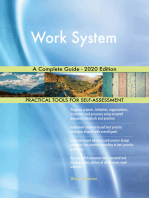 Work System A Complete Guide - 2020 Edition