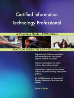 Certified Information Technology Professional A Complete Guide - 2020 Edition