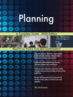 Planning A Complete Guide - 2020 Edition