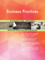 Business Practices A Complete Guide - 2020 Edition
