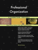 Professional Organization A Complete Guide - 2020 Edition