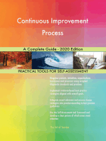 Continuous Improvement Process A Complete Guide - 2020 Edition