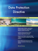 Data Protection Directive Complete Self-Assessment Guide