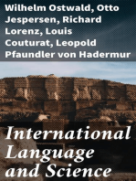 International Language and Science: Considerations on the Introduction of an International Language into Science
