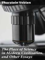 The Place of Science in Modern Civilisation, and Other Essays