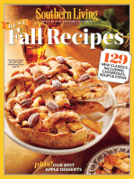 SOUTHERN LIVING: Best Fall Recipes: 129 New Classics, Including Casseroles, Soups &amp; Stews