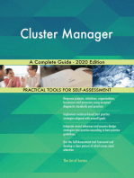 Cluster Manager A Complete Guide - 2020 Edition