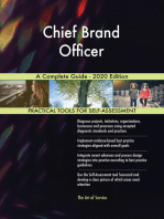 Chief Brand Officer A Complete Guide - 2020 Edition