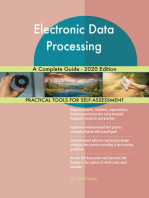 Electronic Data Processing A Complete Guide - 2020 Edition