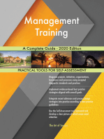 Management Training A Complete Guide - 2020 Edition