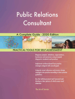 Public Relations Consultant A Complete Guide - 2020 Edition