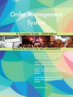 Order Management System A Complete Guide - 2020 Edition