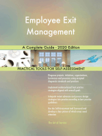 Employee Exit Management A Complete Guide - 2020 Edition