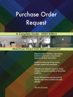 Purchase Order Request A Complete Guide - 2020 Edition