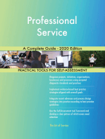 Professional Service A Complete Guide - 2020 Edition