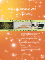 Public Information And Participation A Complete Guide - 2020 Edition