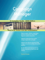 Campaign Manager A Complete Guide - 2020 Edition